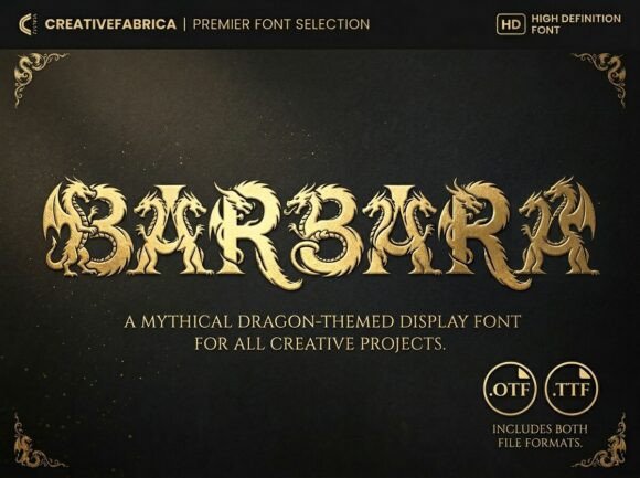Barbara: Forging a Legendary Visual Identity in Gold and Dragon Scale