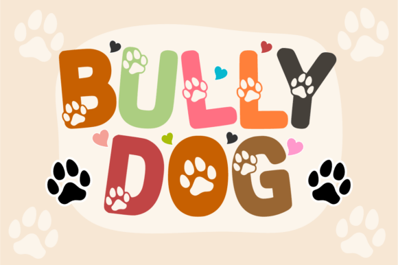 Bully Dog: A Paw-some Font for Pet Lovers and Creatives