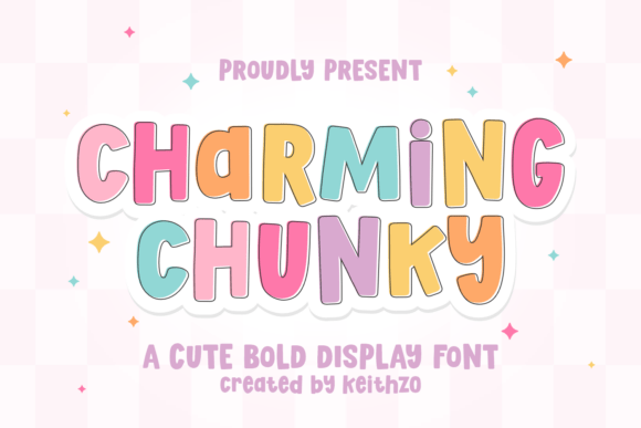 Charming Chunky: The Friendly Font for Standout Designs