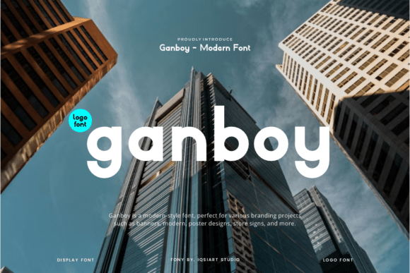 Ganboy: A Typeface Built for Bold, Authentic Design