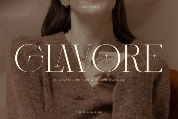 Glavore: The Serif Font Balancing Tradition and Modern Edge