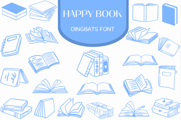 Happy Book: Your Go-To Dingbats Font for Heartfelt Projects