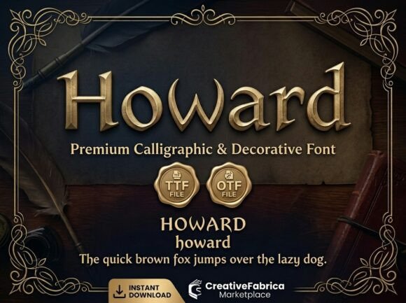 Howard: A Typeface for Brands That Command Attention