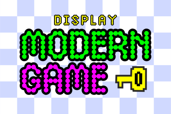 Modern Game: A Fresh Take on Digital Typography