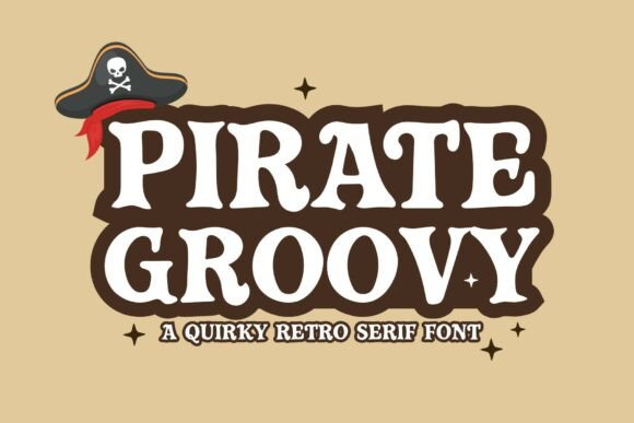 Pirate Groovy: A Swashbuckling Font for Bold Designs