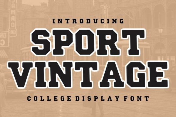 Sport Vintage: Capturing the Spirit of Classic Athletics in Your Designs