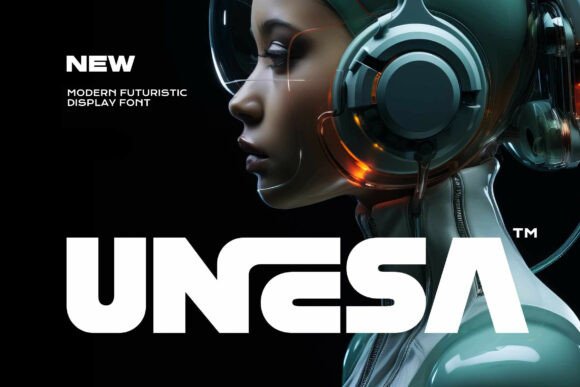 Unesa: A Typeface That Bridges Sci-Fi Ambition and Streetwear Grit