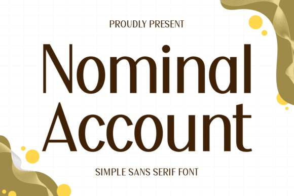 Why Nominal Account is the Go-To Font for Autumn's Professional Projects