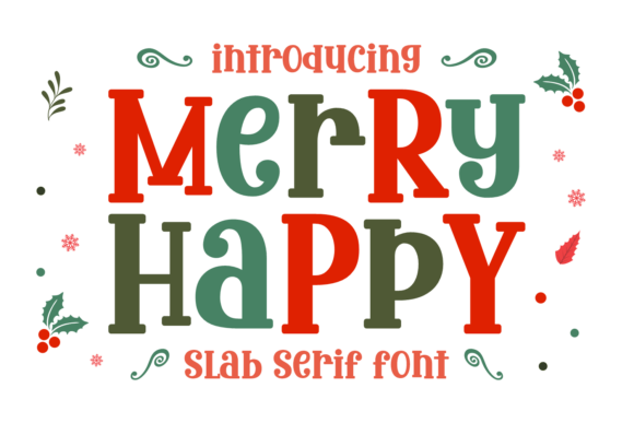 Why This Slab Serif Font Feels Like a Celebration